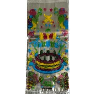 Colorful Birthday Party Favor Bags